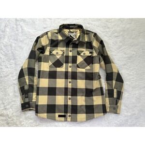 L1 Premium Goods Mens Strangelove Flannel Shirt Jacket‎ size Small